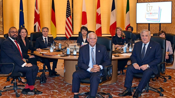 The G7 held talks in Japan on the Middle East and Ukraine conflicts