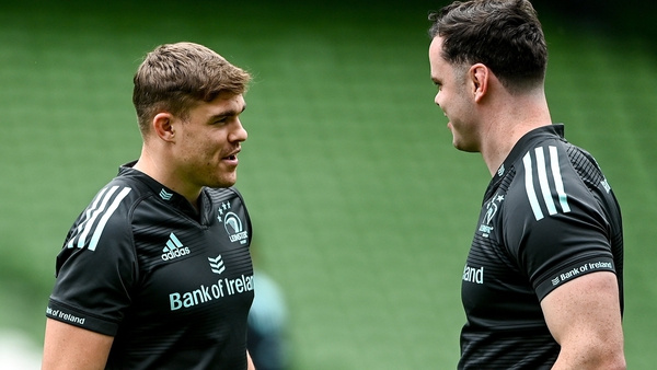 Garry Ringrose (l) and James Ryan are Leinster's new captains