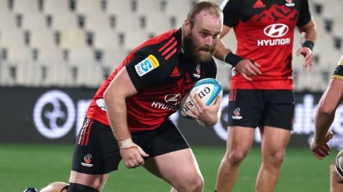 Munster staying coy on links to Crusaders prop Jager