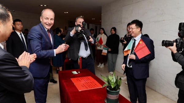 Tánaiste Micheál Martin had a range of engagements on his four-day visit to China (Pics: Phil Behan/DFA)