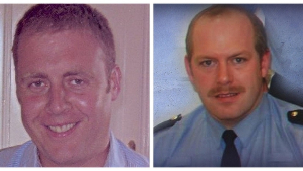 Detective Garda Adrian Donohoe and Garda Tony Golden were honoured at an event in Cavan this evening