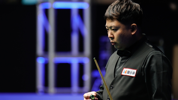 Zhang Anda is seeking a first title in a ranking event