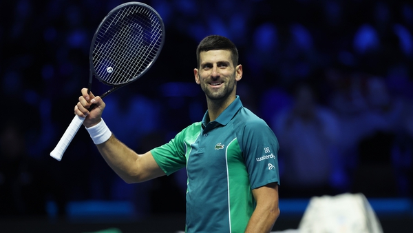 Novak Djokovic is a six-time winner of the ATP Finals