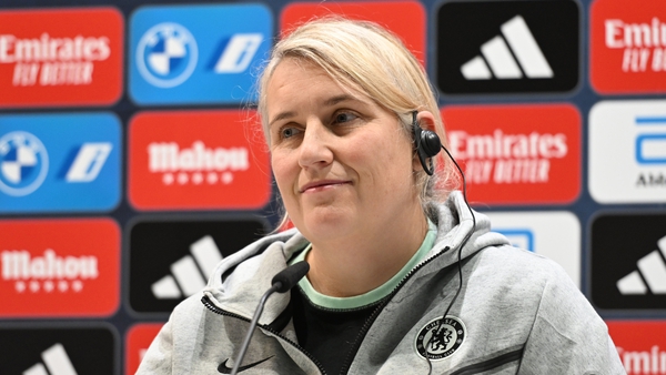 Emma Hayes will finish the 2023-24 Women's Super League campaign with Chelsea