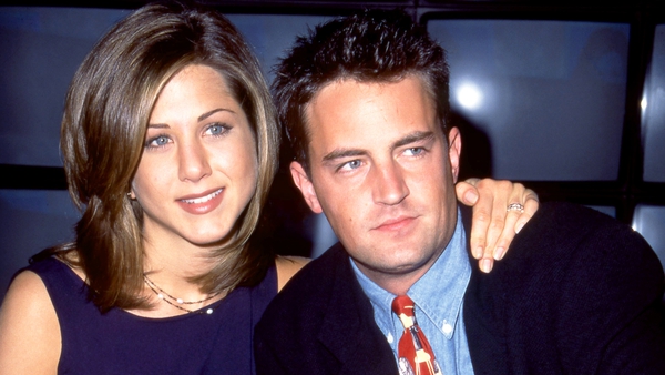 Jennifer Aniston and Matthew Perry pictured in 1995