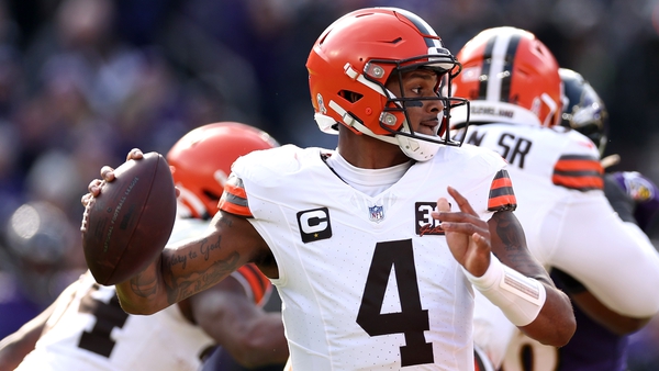Deshaun Watson joined the Cleveland Browns from the Houston Texans after the 2021 season