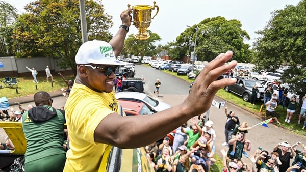 Bongi Mbonambi on South Africa's trophy tour