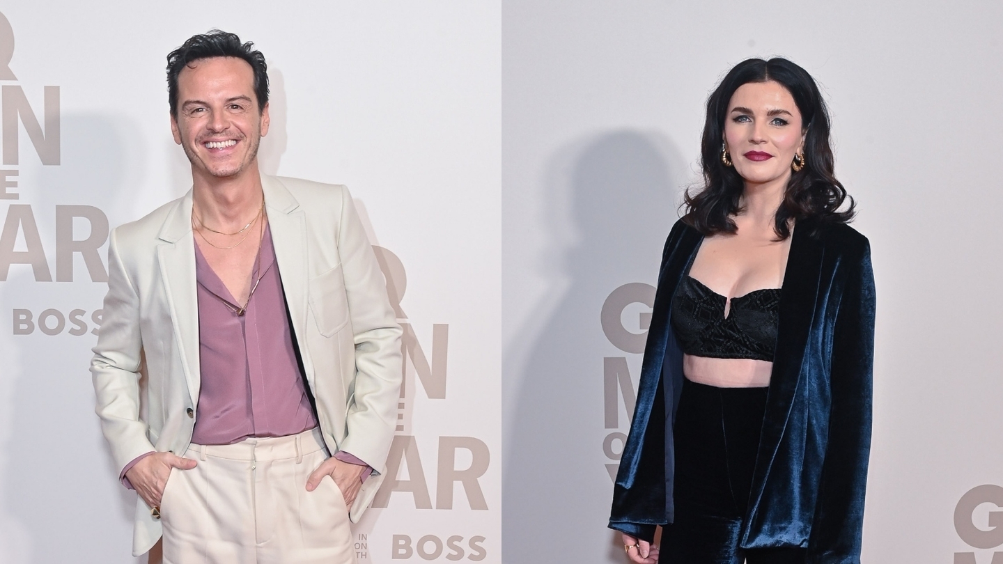 Andrew Scott & Aisling Bea dazzle at British GQ MOTY Awards