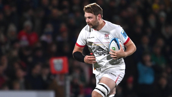 Iain Henderson returns to the starting side, having come off the bench in the win against Munster