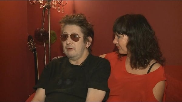 Shane MacGowan and Victoria Mary Clarke