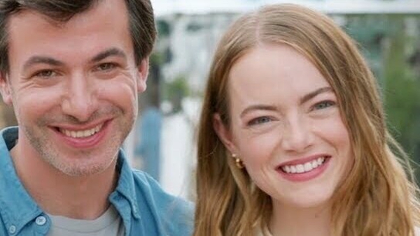 Nathan Felder and Emma Stone in The Curse