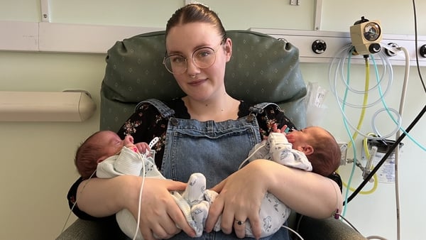 Aisling Heaton gave birth to Oliver and Alfie at 29 weeks