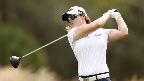 Leona Maguire managed five birdies in her opening round