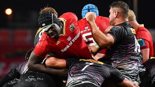 Edwin Edogbo scored Munster's only try