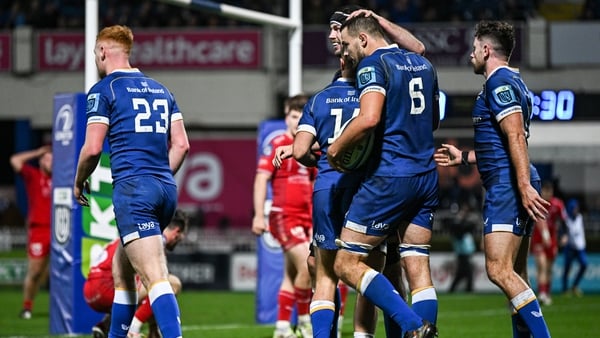 Leinster scored eight tries