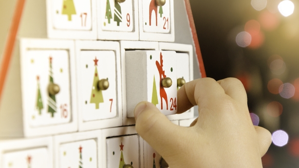 wooden advent calendar 