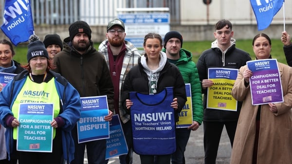 Teaching unions in Northern Ireland have announced their members will hold strike action on five days in a long-running dispute over pay