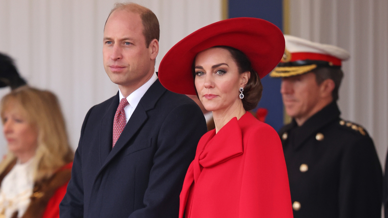 Kate Middleton makes bold statement with dramatic red cape dress