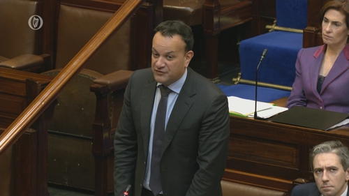 Leo Varadkar said he would be able to provide wording of the referenda next Tuesday