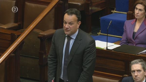 The Taoiseach told the Dáil he had seen a copy of the letter (file pic)