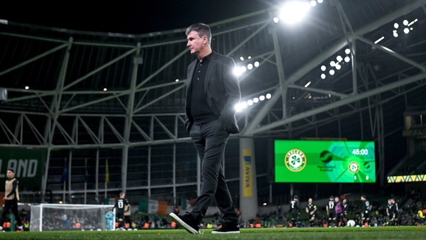 Stephen Kenny, perhaps, walking out at the Aviva for the last time as manager