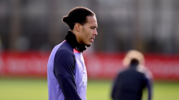 Virgil van Dijk is feeling good ahead of Saturday's top-of-the-table clash against Manchester City