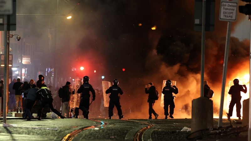 How the chaos unfolded in Dublin city centre