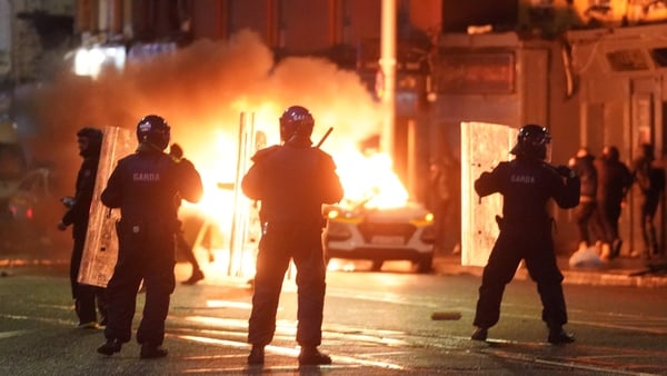 The violence in the city centre last Thursday is the only item on the committee's agenda today (file image)