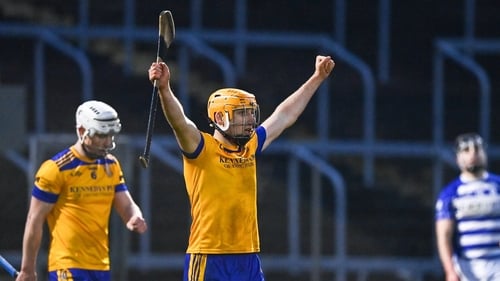 Peter Feeney of Na Fianna celebrates a hard-earned win