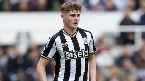 Galwegian Alex Murphy was introduced late on at St James' Park with the home side cruising
