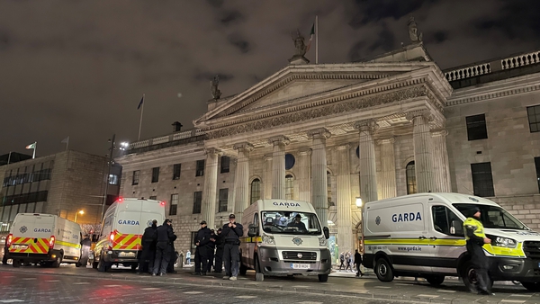 Workers will gather outside the GPO in Dublin in a show of solidarity following last week's unrest (File image)