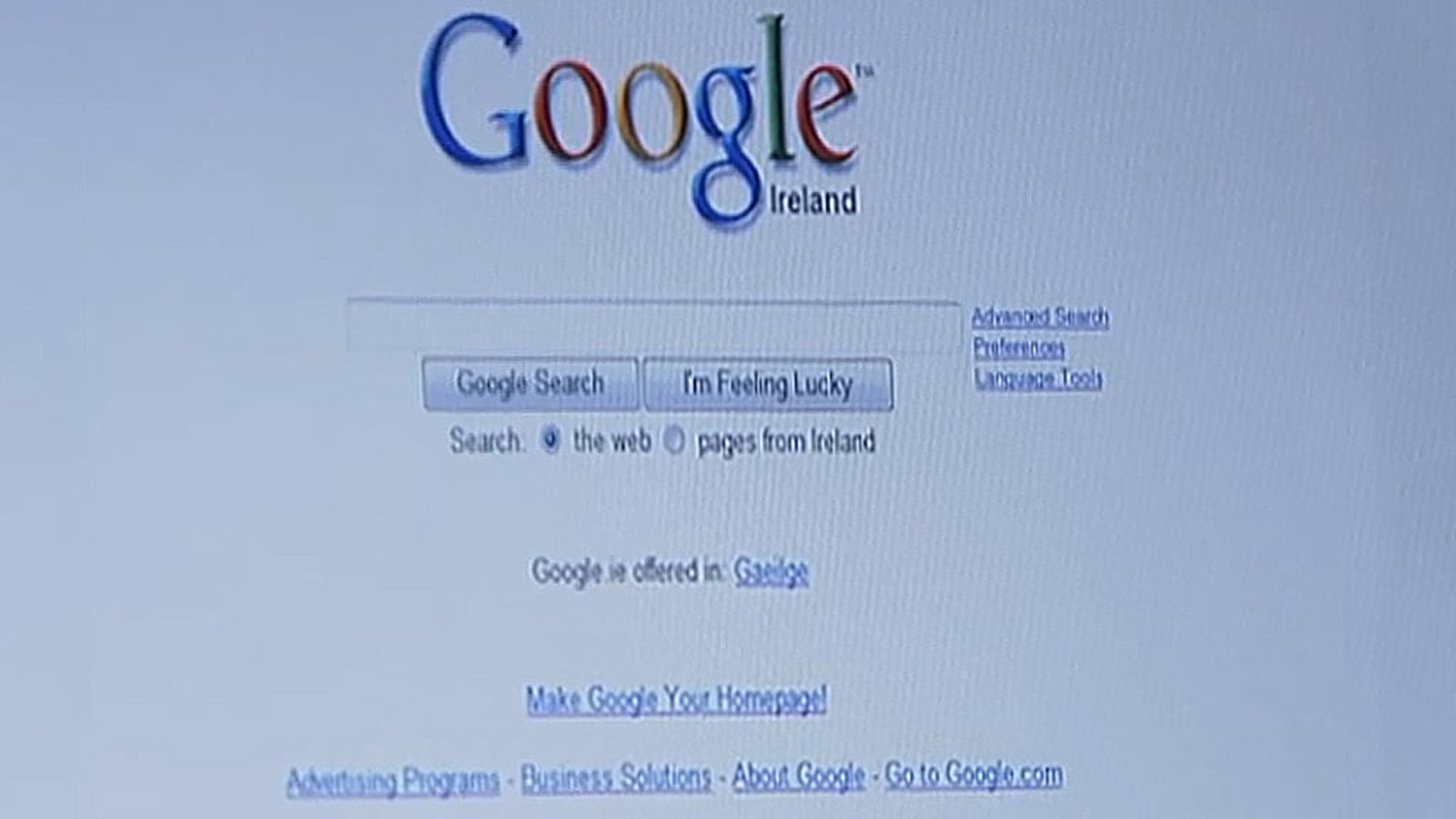 RTÉ Archives | Technology | Google Zeitgeist Ireland