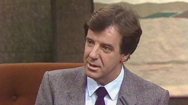 Russell Harty on The Late Late Show, 1983