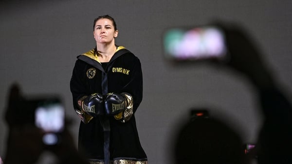Katie Taylor is hoping to walk out at Croke Park for her next fight