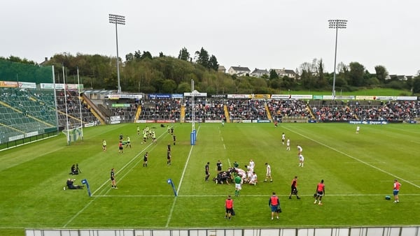 Ulster played Glasgow Warriors in a friendly at Kingspan Breffni in Cavan