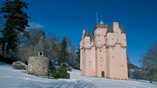 Craigievar Castle near Alford, Aberdeenshire (Alamy/PA)