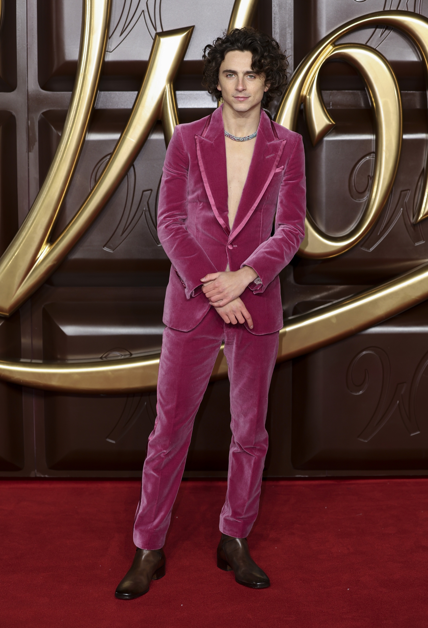 Timothée Chalamet Wore Tom Ford To The 'Wonka' Paris Premiere