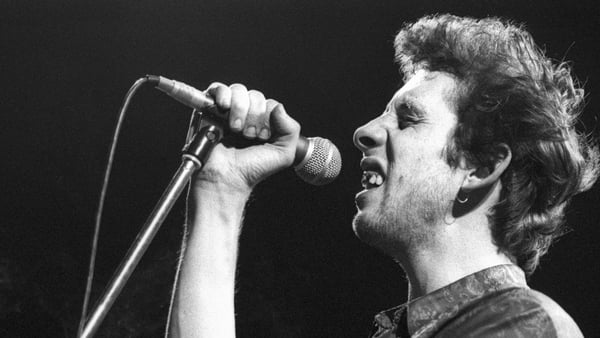 Ae fond Pogue: Shane MacGowan performing with The Pogues in the Netherlands in 1986