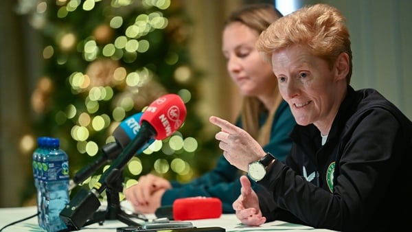 Eileen Gleeson and Kyra Carusa spoke to the media at the Castleknock Hotel on Thursday