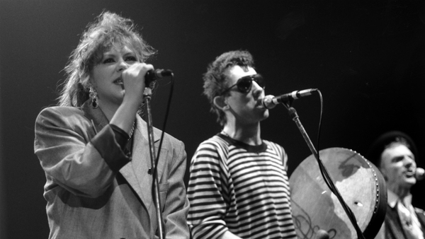 Kirsty MacColl and Shane MacGowan in the 1980s Photo: Getty Images