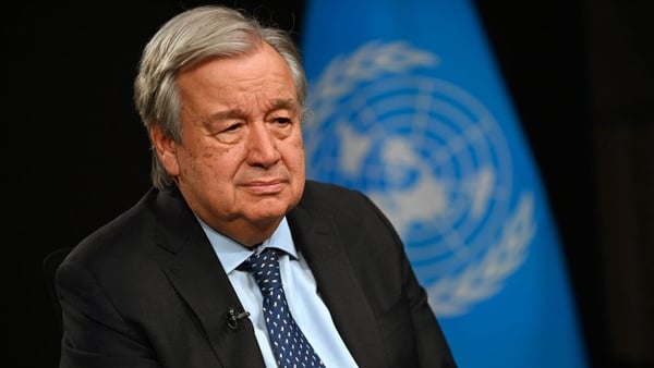 Mr Guterres called on world leaders to go further in protecting people from climate chaos