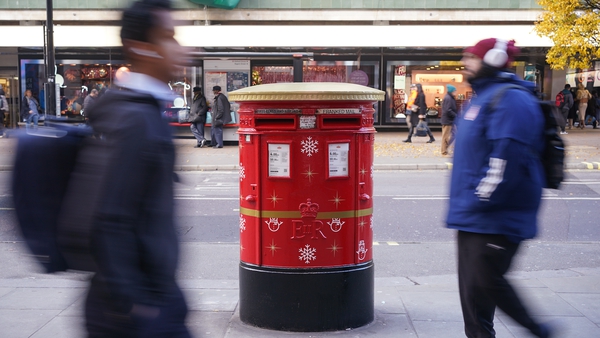 The red and gold coloured postboxes, decorated with snowmen, snowflakes and gold stars, respond to post with festive tunes