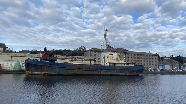 The Hebble Sand cannot be removed from Drogheda Port until its surveyed to see if it meets buoyancy standards
