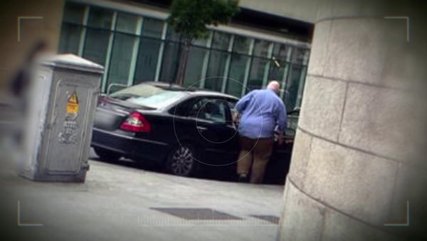 John Callaghan pictured outside An Bord Pleanála on day of meeting with developer