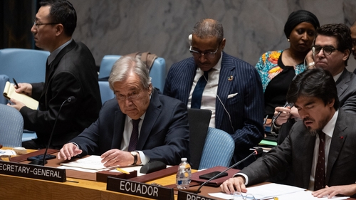 UN Security Council 'paralysed' over Gaza