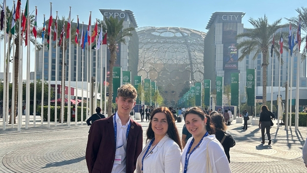 The ECO-UNESCO delegation at COP28.