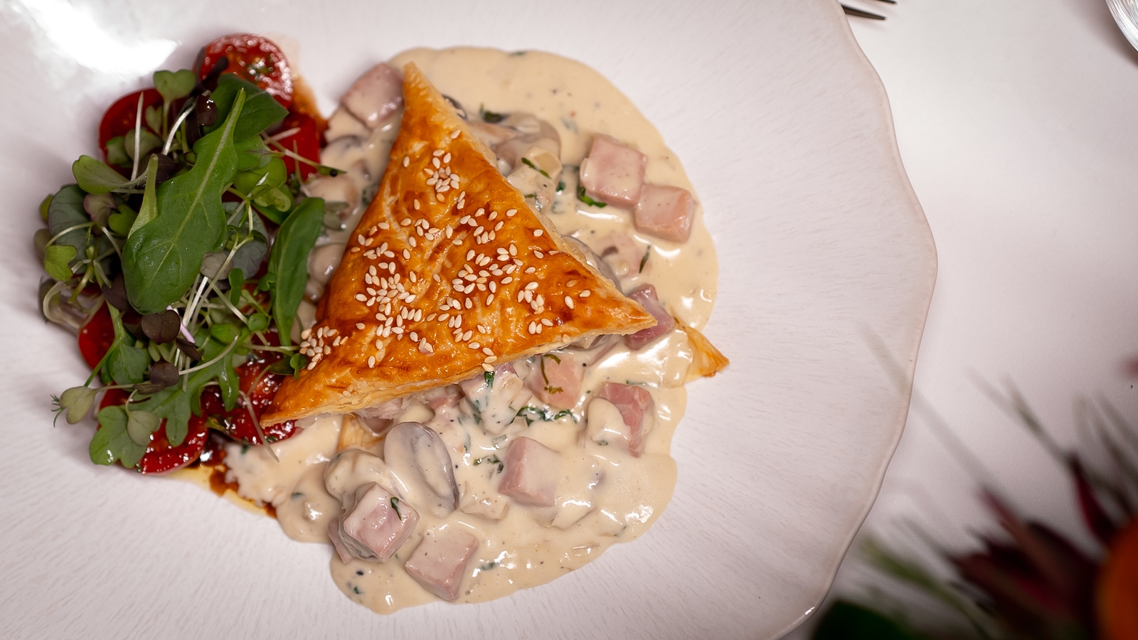 Neven Maguire's mushrooms & ham vol au vent