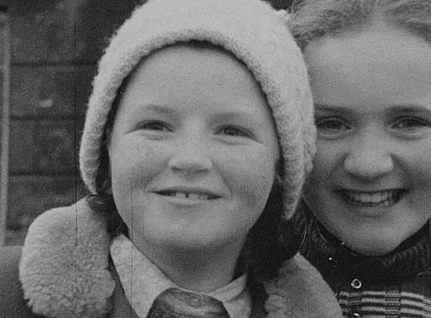 Girls out and about in Rathmore, County Kerry (1974)