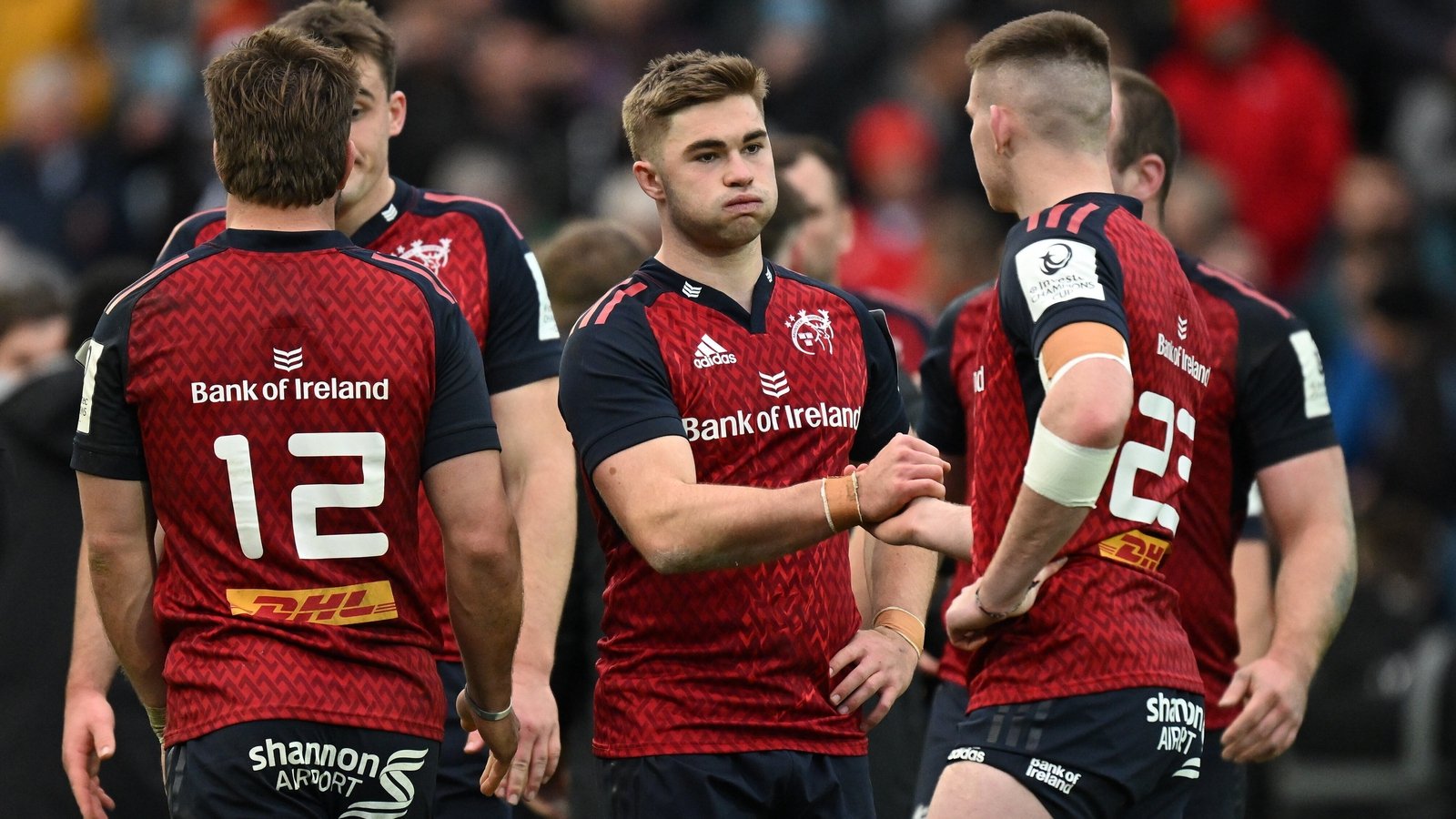 Munster 17-17 Bayonne: Visitors score late try to earn draw
