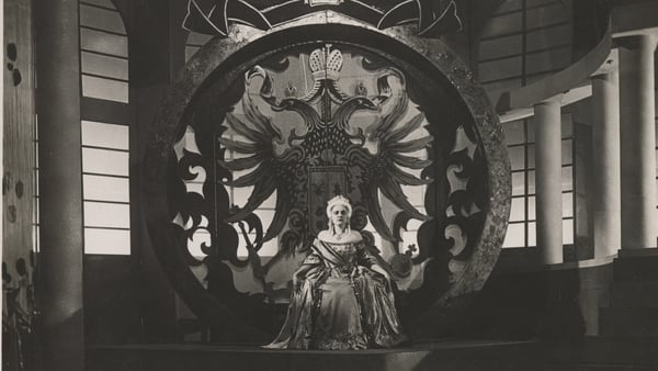 A scene from the Riga Workers' Theatre production of Catherine the Great (1934) Image: the Latvian Museum of Literature and Music